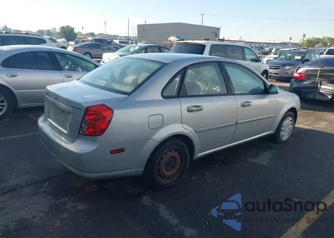 2007 Suzuki Forenza Convenience из США, поврежденный, VIN KL5JD56Z27K540997